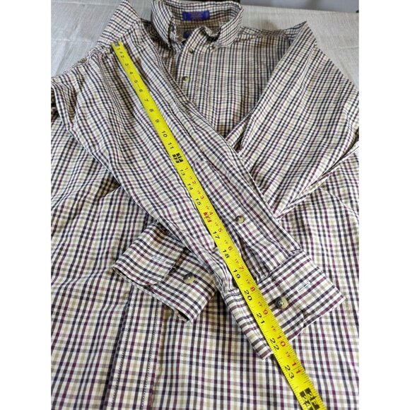PENDLETON Button Down Shirt Men's Medium Broadway‎ Cloth 100% Cotton - Picture 3 of 7